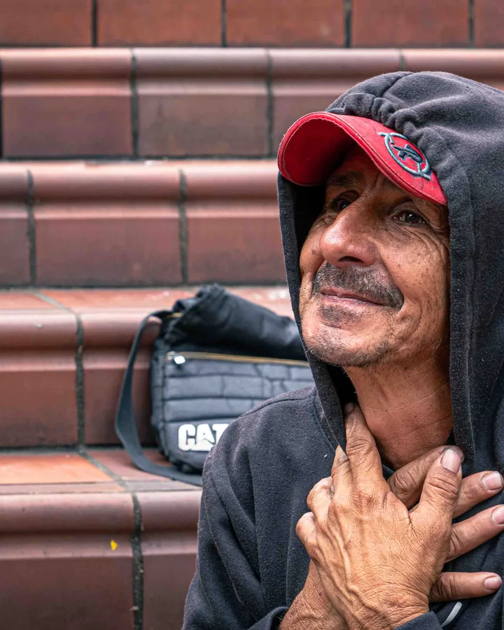 Street photography in Centro, Medellín, Colombia