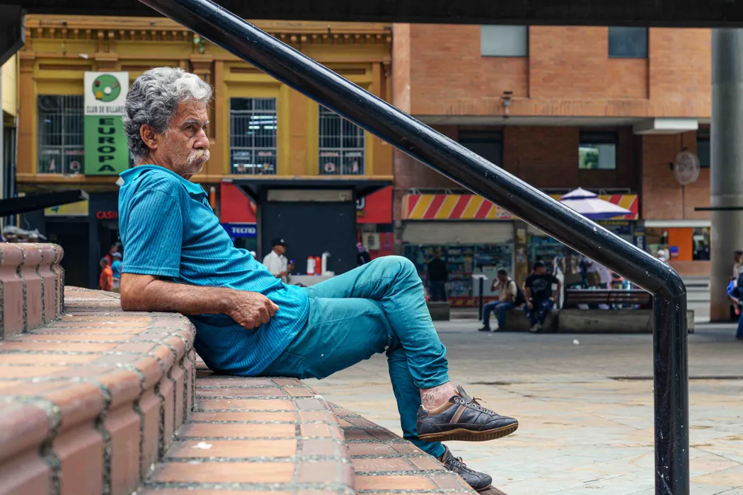 Street photography in Centro, Medellín, Colombia